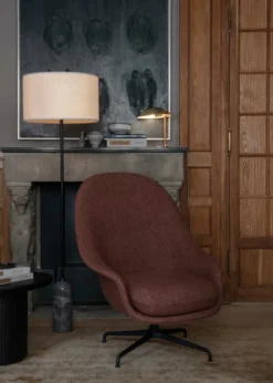Gravity Gulvlampe, canvas skærm fra GUBI