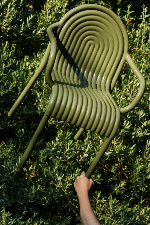 Groove Arm Chair fra Tom Dixon