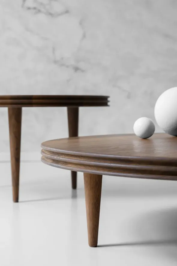 Groove Coffee Table Ø80 fra DK3
