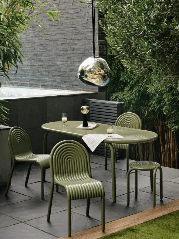 Groove Side Chair fra Tom Dixon