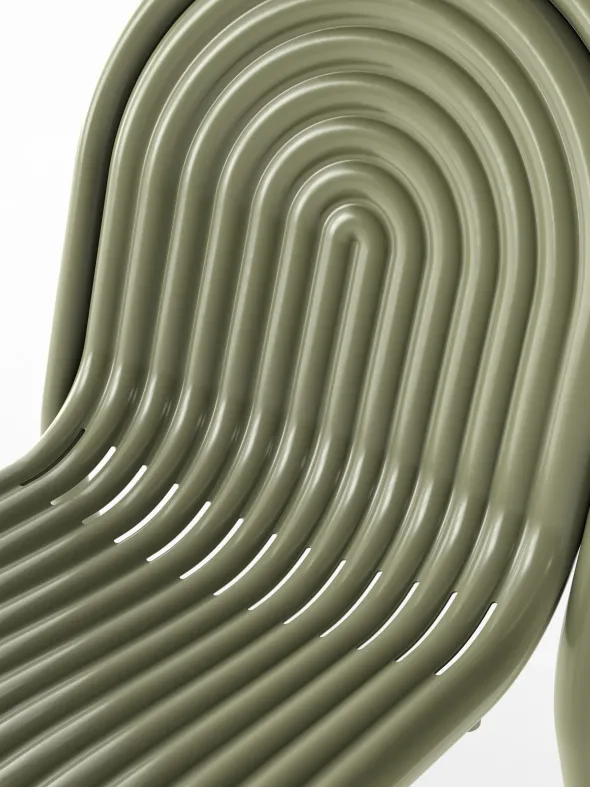 Groove Side Chair fra Tom Dixon