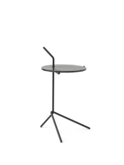 Halten SH9 Sidebord, warm black & smoked glass fra &Tradition