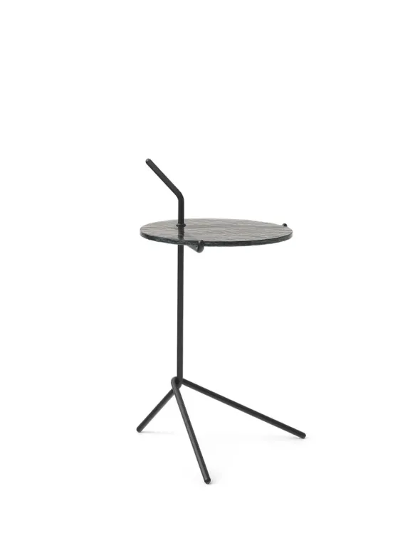 Halten SH9 Sidebord, warm black & smoked glass fra &Tradition