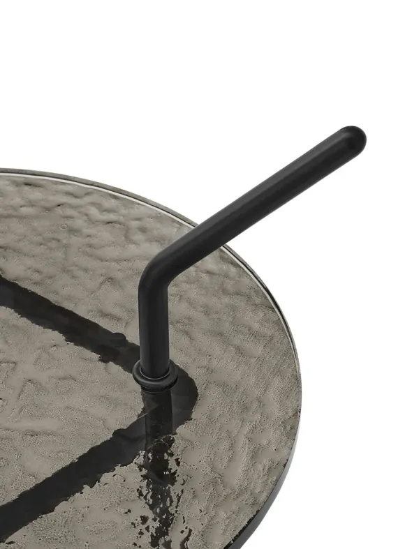 Halten SH9 Sidebord, warm black & smoked glass fra &Tradition