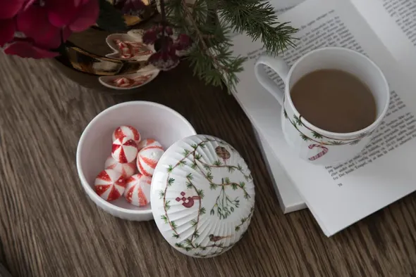 Hammershøi Julebonbonniere Ø11,5 cm fra Kähler