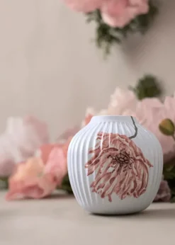 Hammershøi Poppy Vase H13 cm fra Kähler