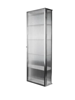 Haze Wall Cabinet, reeded glass 35x100 fra Ferm Living