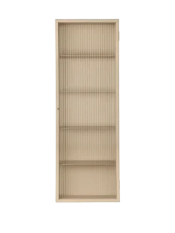 Haze Wall Cabinet, reeded glass 35x100 fra Ferm Living