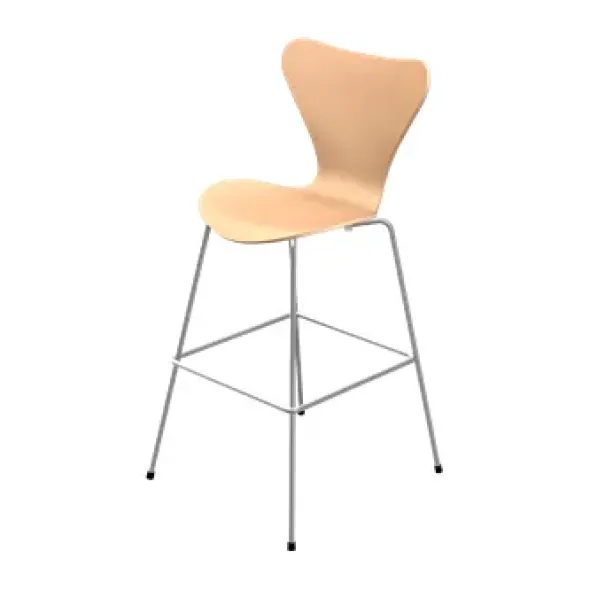 3197 Høj Barstol af Arne Jacobsen