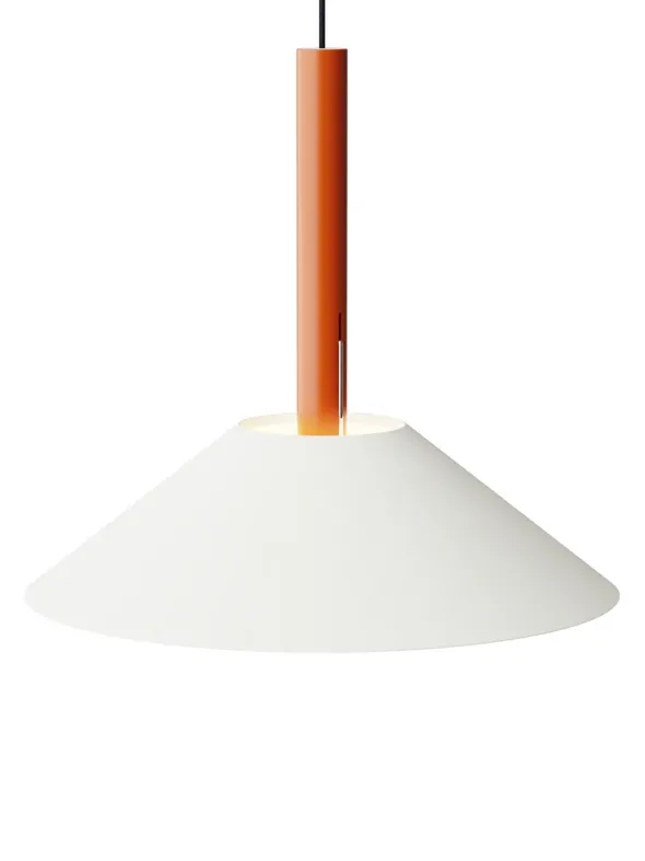 Hook pendant large, orange fra Nine