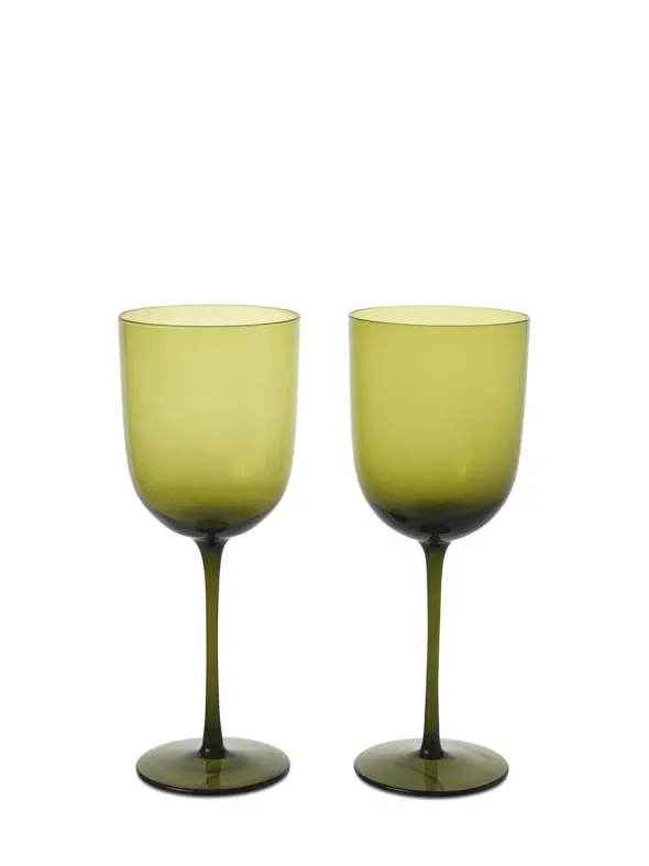 Host Red Wine Glasses, sæt á 2 stk. fra Ferm Living