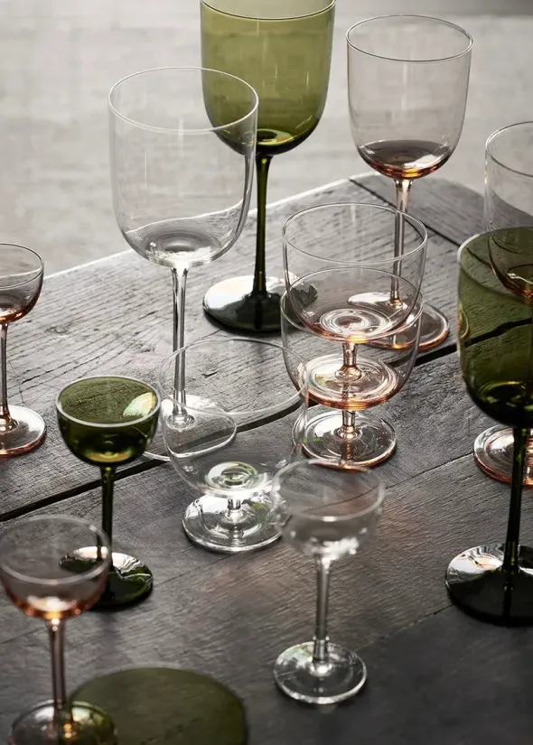 Host Red Wine Glasses, sæt á 2 stk. fra Ferm Living