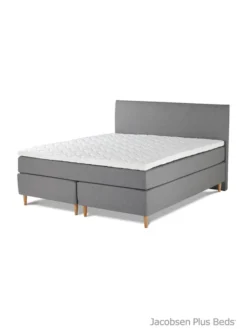 Jacobsen Plus Beds – Sengegavl Curve, Grå