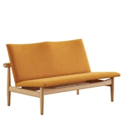 Japan 2 pers. sofa, eg olie af Finn Juhl
