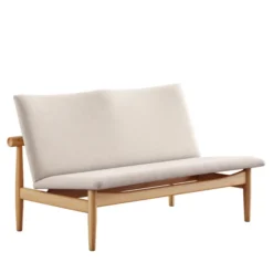 Japan 2 pers. sofa, eg olie af Finn Juhl