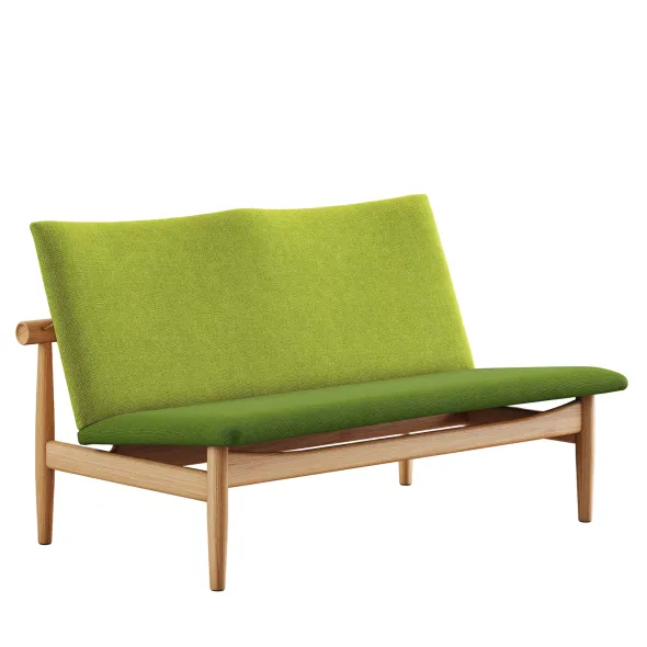 Japan 2 pers. sofa, eg olie af Finn Juhl