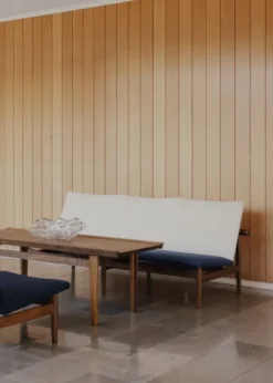 Japan 3 pers. sofa, valnød af Finn Juhl