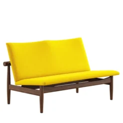 Japan 2 pers. sofa, valnød af Finn Juhl