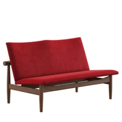 Japan 2 pers. sofa, valnød af Finn Juhl