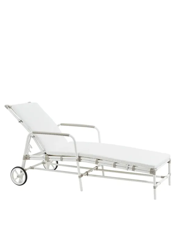 Josephine Exterior Liggestol, Dove White fra Sika-Design