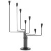 Karlsvognen Table Lysestage, sort fra Piet Hein