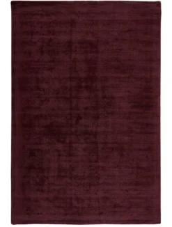 Karma Wool tæppe, Dark Burgundy fra Massimo