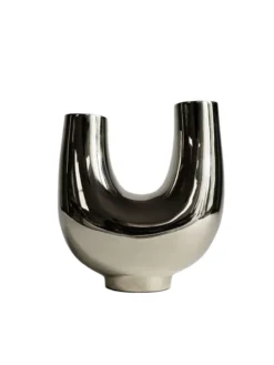 Kazumi Vase, silver fra Hein Studio
