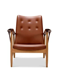 Kettelhut Chair, Elegance leather af Finn Juhl