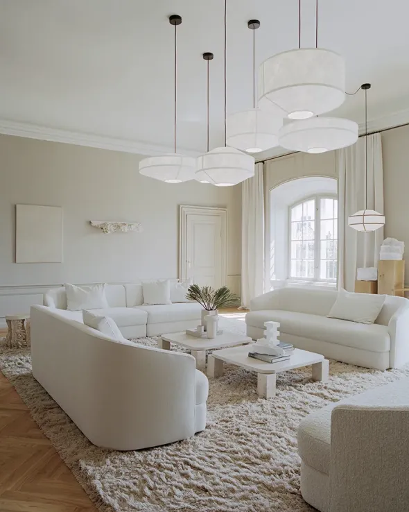 Kite Pendant Lamp, Ø65 cm fra New Works