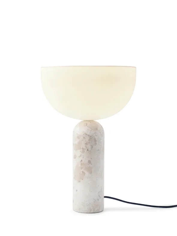 Kizu Bordlampe Large, Kunis Breccia Marble fra New Works