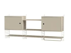 Køkkenreol, bundle M fra String Furniture
