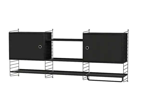 Køkkenreol, bundle M fra String Furniture