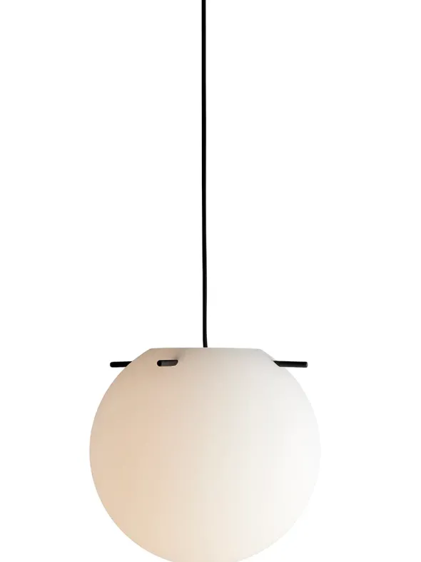 Koi Pendel, white/black Ø32 fra Frandsen