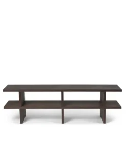 Kona Bench, dark stained oak fra Ferm Living