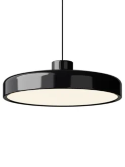 Lacquer pendant large, black fra Nine