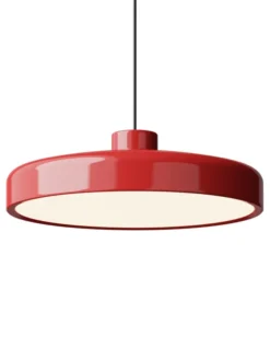 Lacquer pendant large, red fra Nine