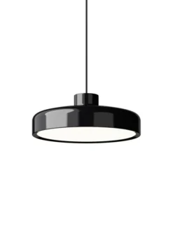 Lacquer pendant medium, black fra Nine