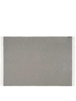 La Paz Plaid, light grey fra Silkeborg Uldspinderi