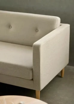 L42 Firhøj Hjørnesofa 4-Personers, beige fra FDB Møbler
