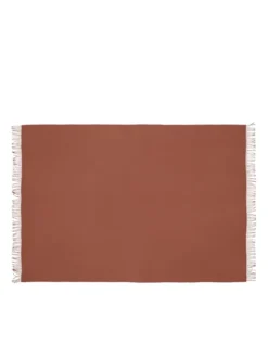 Lima Plaid, rosewood fra Silkeborg Uldspinderi