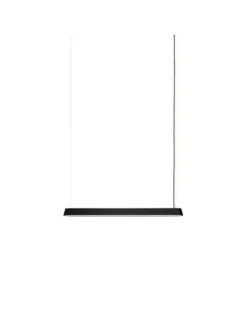 Linear Pendant Lamp 87,2 cm, black fra Muuto