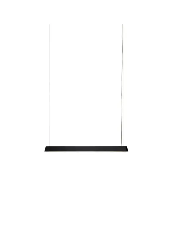 Linear Pendant Lamp 87,2 cm, black fra Muuto