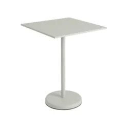 Linear Steel cafébord 70x70cm, H95 cm fra Muuto