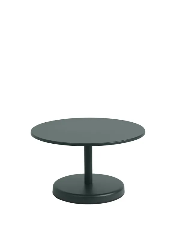 Linear Steel Coffee Table, Ø70 fra Muuto