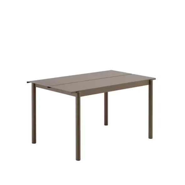 Linear Steel Table, 140x75 cm fra Muuto