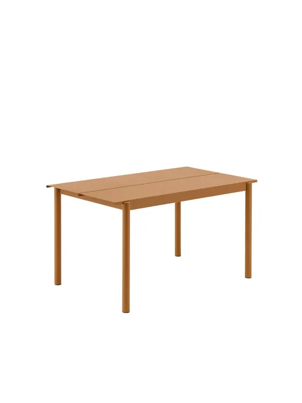 Linear Steel Table, 140x75 cm fra Muuto
