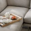 Lissoni PL115 Hjørnesofa, Clay 012 fra Fritz Hansen