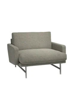 Lissoni PL111 Lounge Chair, Moss 015 fra Fritz Hansen