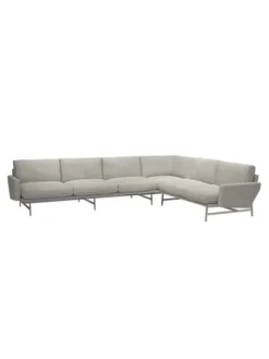 Lissoni PL117S Hjørnesofa, Clay 012 fra Fritz Hansen
