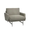 Lissoni PL111S Lounge Chair, Moss 015 fra Fritz Hansen